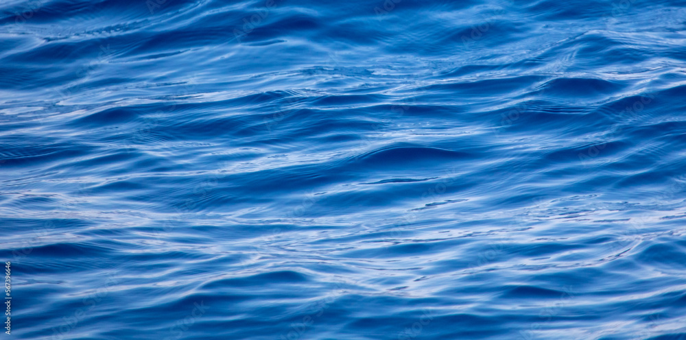 Blue expanse of water in the sea. Blue expanse of water in the sea.