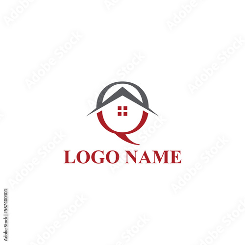 House Q logo vector design