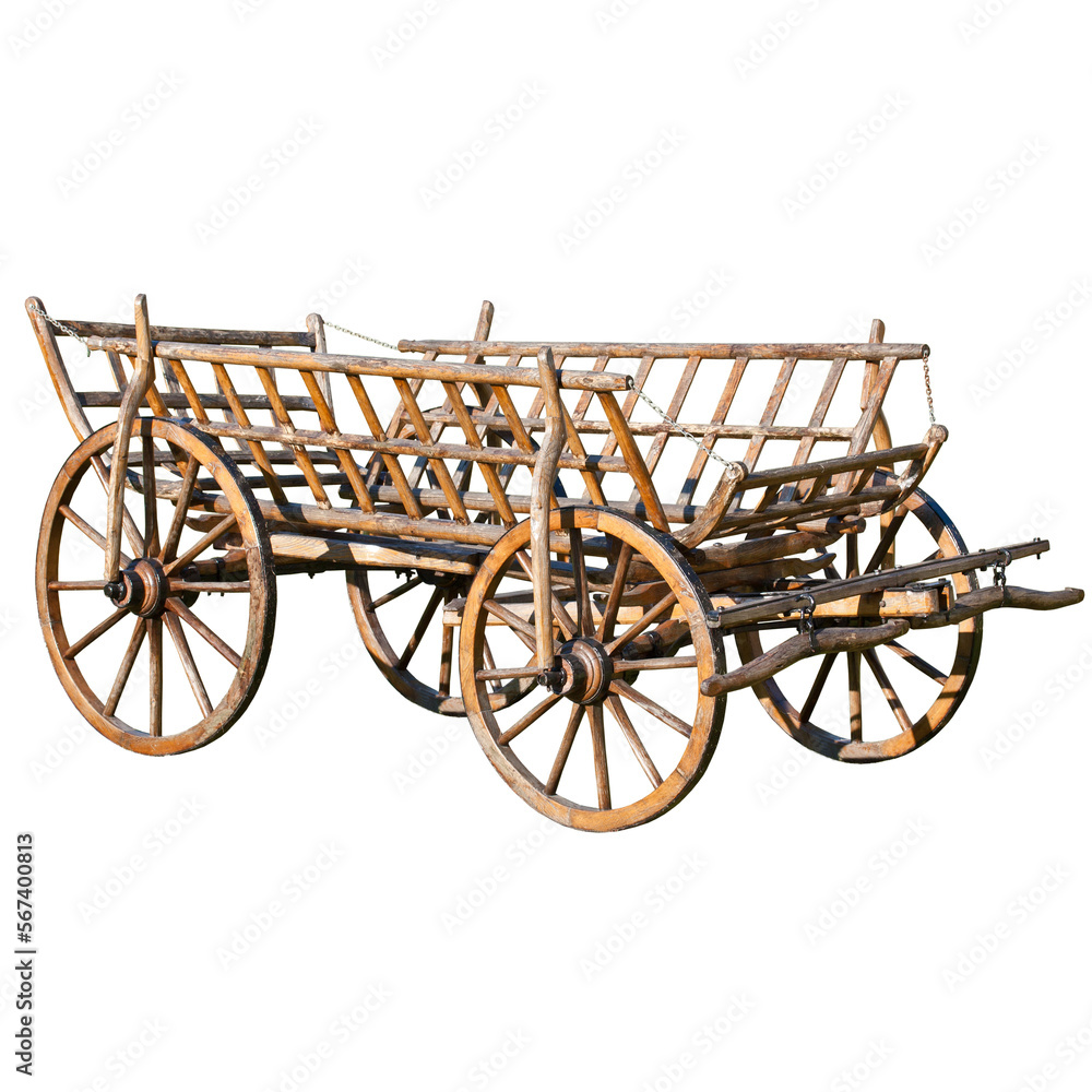 Fototapeta premium Wooden cart