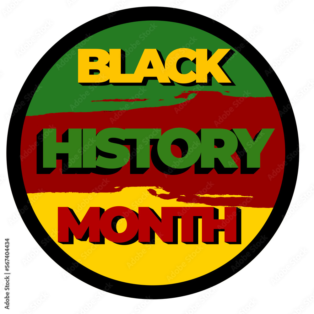 Black History Month Icon Black History Month Icon