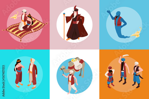 Oriental Tales Isometric Concept
