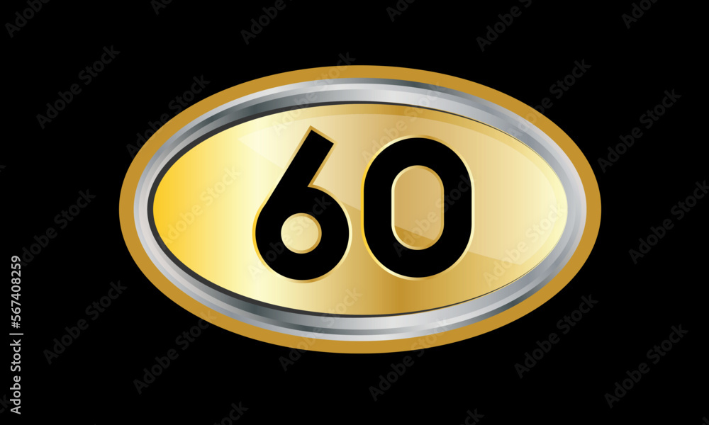 Number Gold Elips Elegant Silver Logo Number Gold Elips Elegant Silver Logo