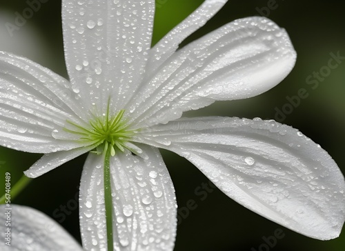 dew on a flower