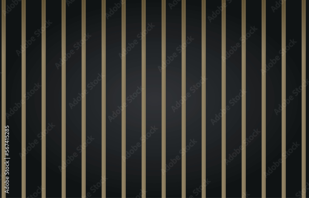 Obraz premium Cage metal bars. vector illustration