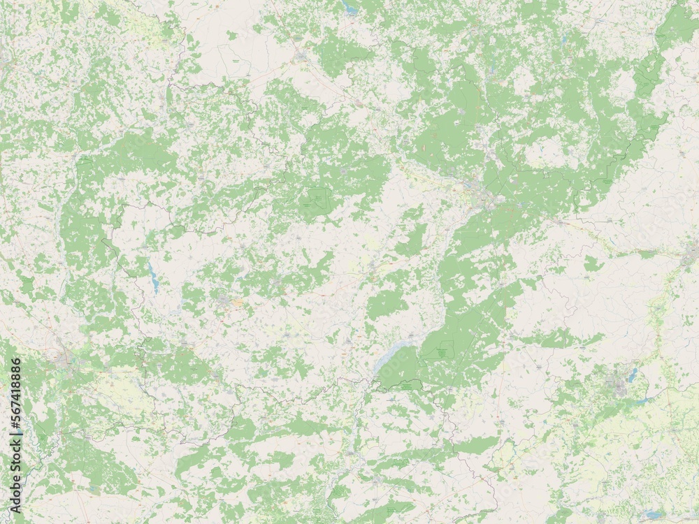 Bryansk, Russia. OSM. No legend