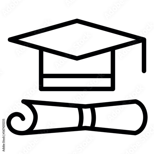 Graduation is the receiving or conferring of an academic degree or diploma 