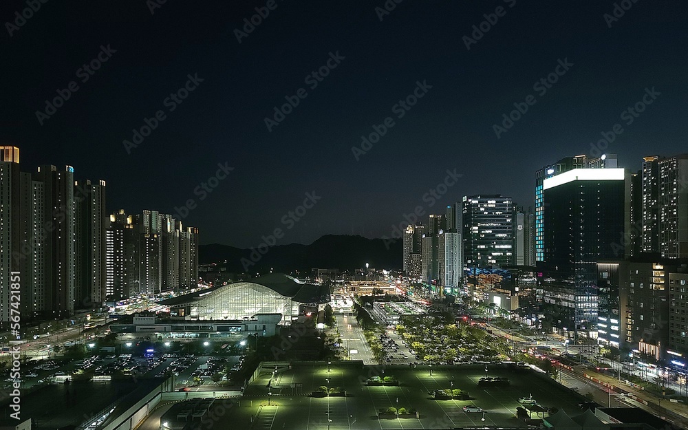 Fototapeta premium 야경