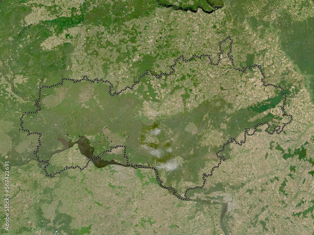 Mariy-El, Russia. Low-res satellite. No legend Mariy-El, Russia. Low-res satellite. No legend