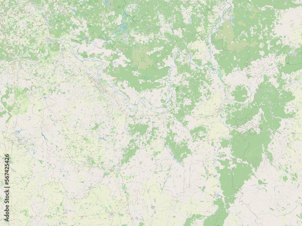 Ryazan', Russia. OSM. No legend Ryazan', Russia. OSM. No legend