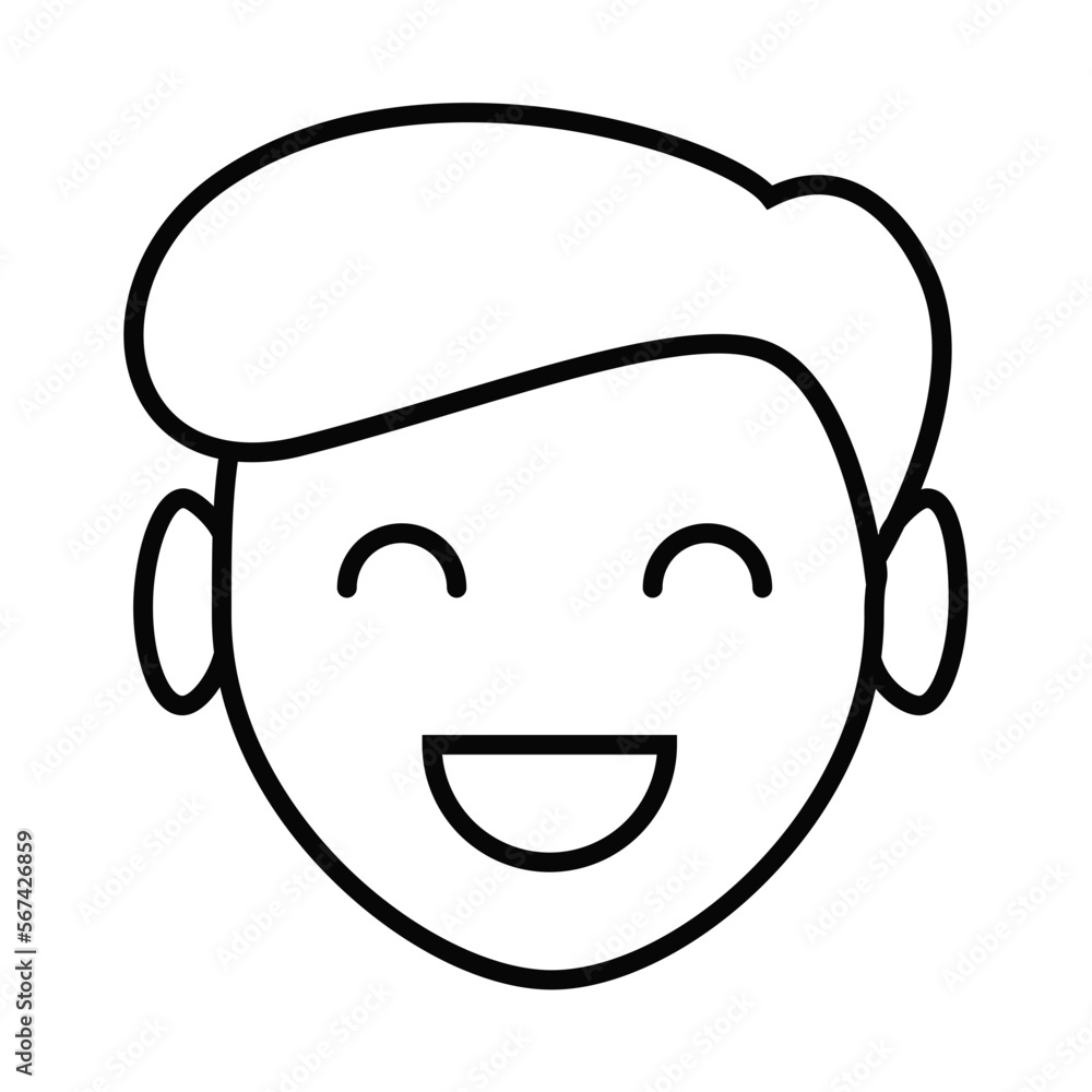 Boyfriend design vector icon Boyfriend design vector icon
