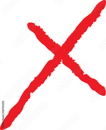 Hand Dawn Check Mark incorrect