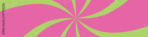 Pink radial background. Spiral ray starburst. Vector pattern illustration