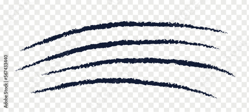 Cat scratch. Tiger or monster claw.Lion or bear nail mark. Vector illustration