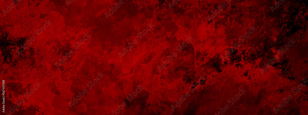 Red grunge wall texture winter love scratch the old wall vintage surface live dark black red light effect night mode of happiness marble unique modern high-quality wallpaper image theme use cover page - obrazy, fototapety, plakaty 