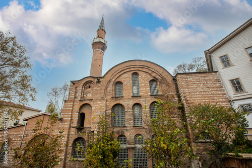 Kalenderhane Mosque is a former Eastern Orthodox church(Theotokos Kyriotissa Church,) in Istanbul, converted into a mosque by the Ottomans.