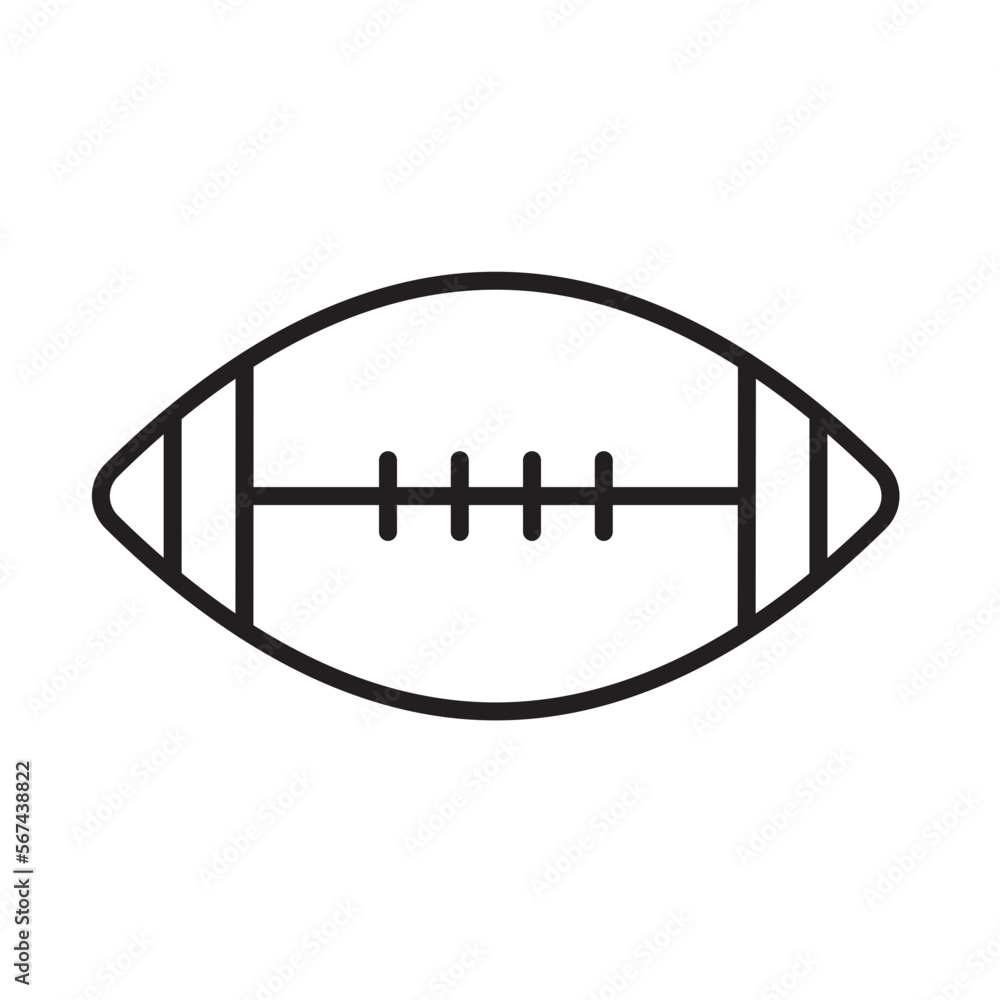 FOOTBALL design vector icon FOOTBALL design vector icon