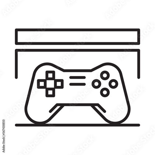 Game Center design vector icon