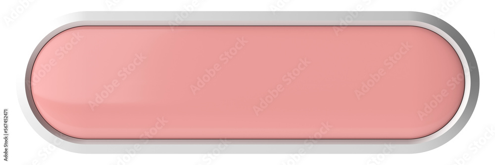 3D button. Empty button. 3D illustration. 3D button. Empty button. 3D illustration.