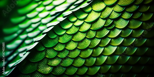 arrière-plan composé d'écailles de serpent - illustration ia © Fox_Dsign