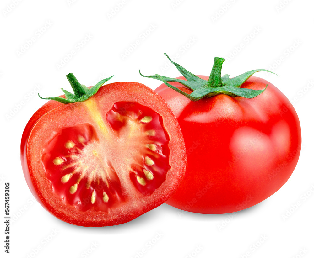 Fresh red tomato with clipping path. PNG transparency. Fresh red tomato with clipping path. PNG transparency.