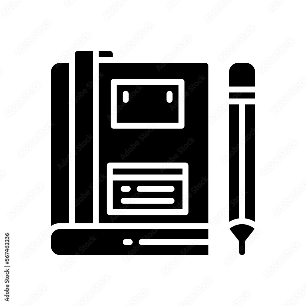 notebook icon for your website, mobile, presentation, and logo design. notebook icon for your website, mobile, presentation, and logo design.