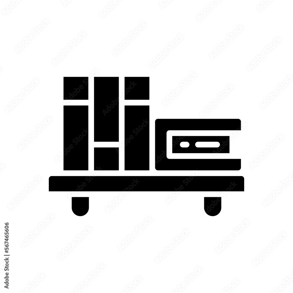 bookshelf icon for your website, mobile, presentation, and logo design. bookshelf icon for your website, mobile, presentation, and logo design.