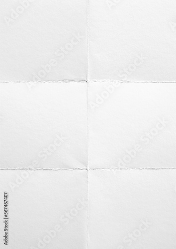 Foto crumpled or folded paper texture with a transparent background