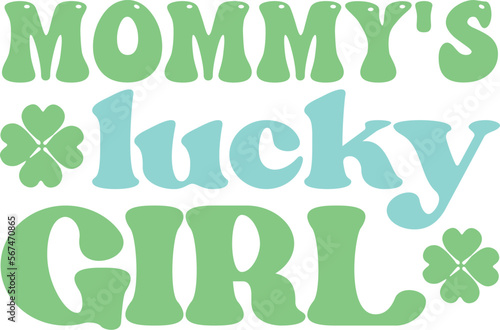 Mommy's lucky girl