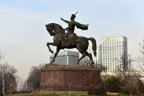 Monument to Amir Timur, , Uzbekistan photo