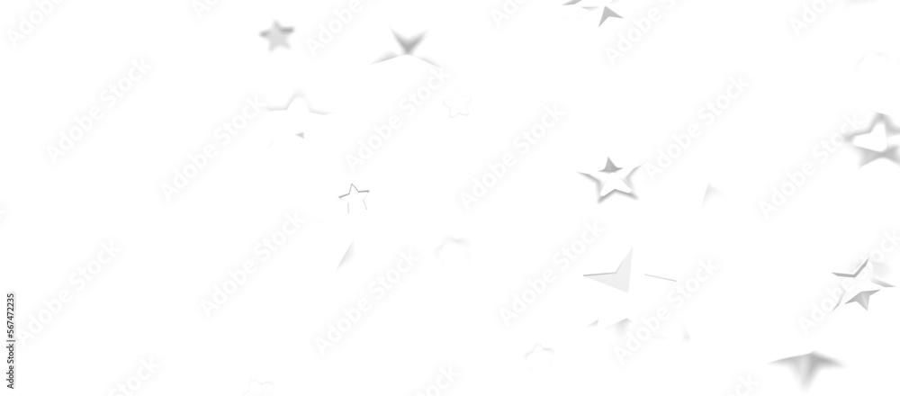 A gray whirlwind of silver snowflakes and stars. New A gray whirlwind of silver snowflakes and stars. New