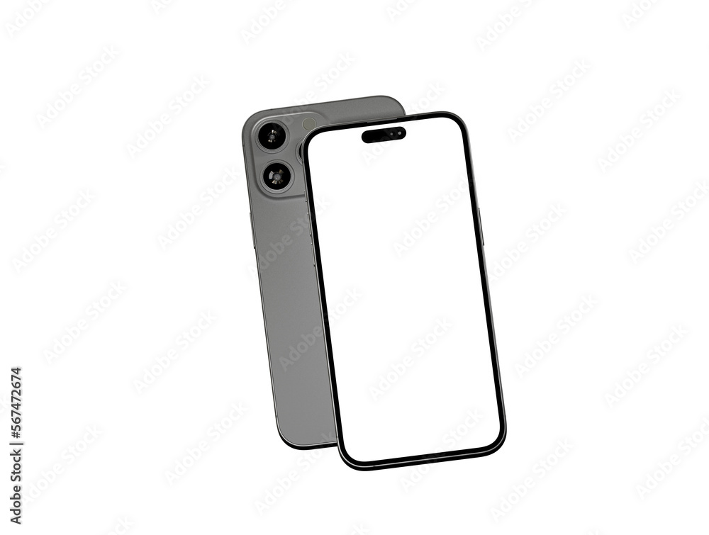 3d smartphone with blank screen isolated 3d 3d smartphone with blank screen isolated 3d