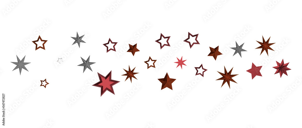 golden stars - in red golden stars - in red