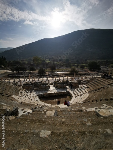 ruins of ancient roman theatre