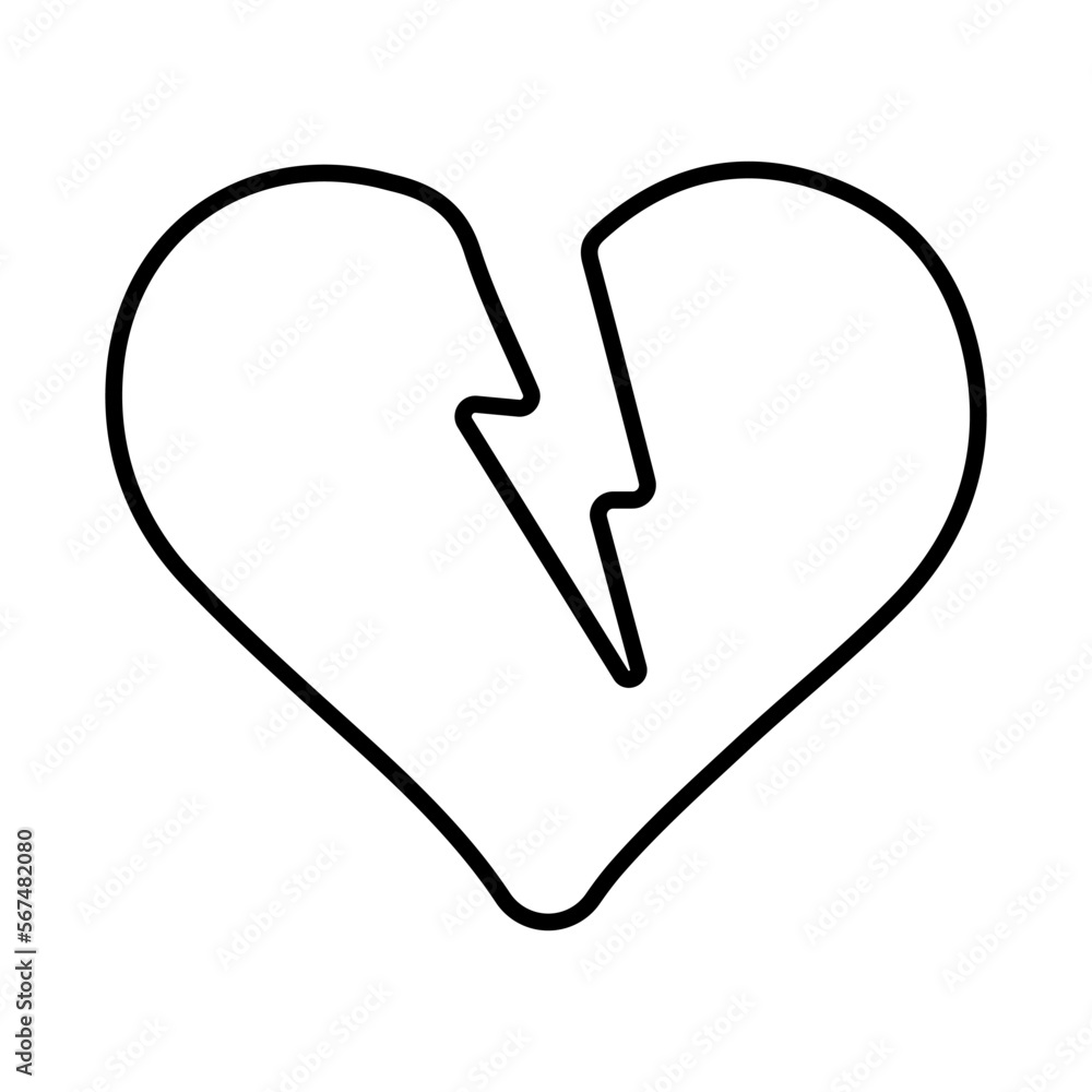 broken glass icon on white background, vector illustration. broken glass icon on white background, vector illustration.
