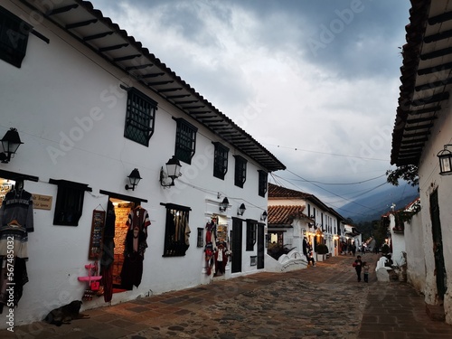 street in the town