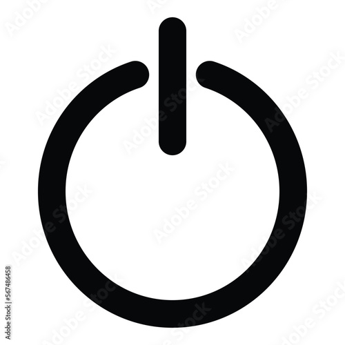 power toggle icon for web ui design