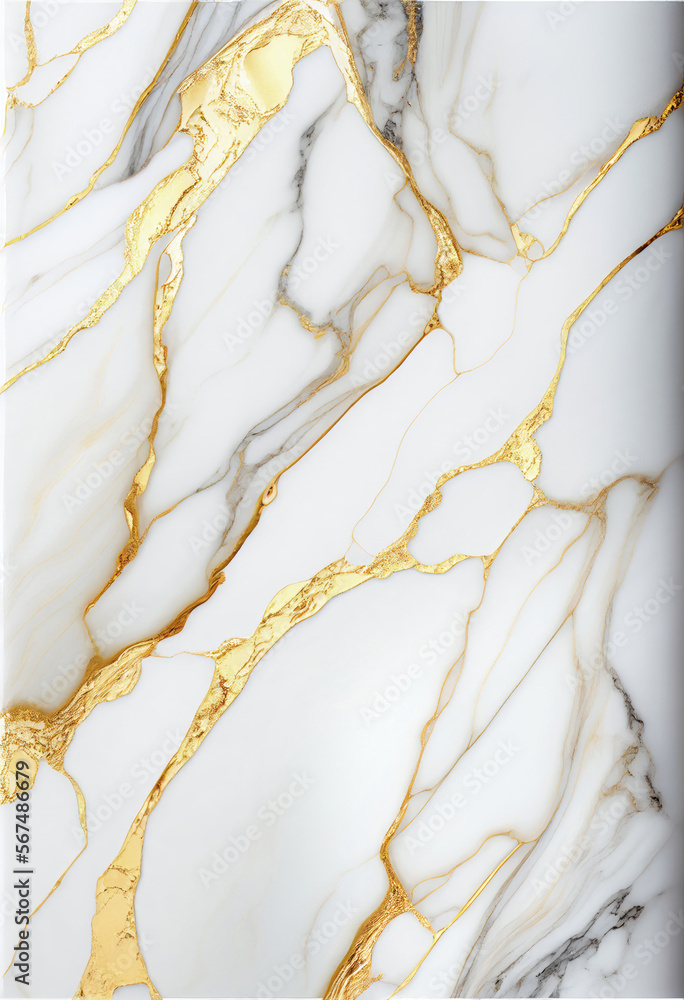 marble, white, gold, veins, wallpaper Stock Photo | Adobe Stock