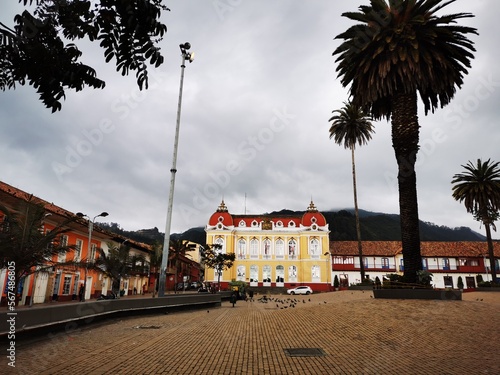 the town