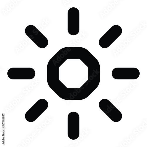 contrast icon for web ui design