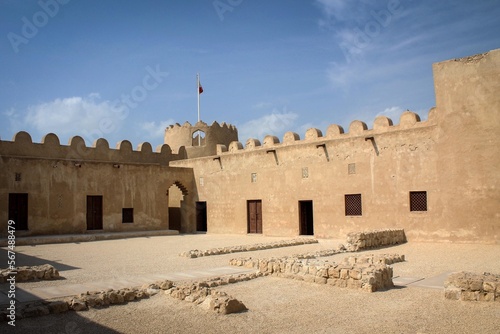 Sheikh Salman bin Ahmed Fort view in Riffa, Bahrain photo