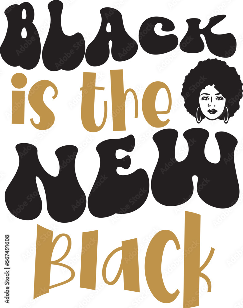 Retro Black History SVG Design Retro Black History SVG Design