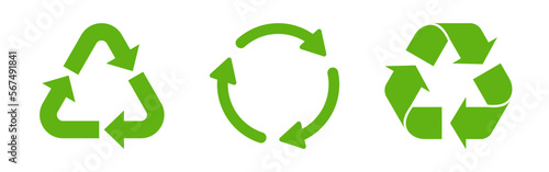 Reduce, reuse, recycle symbol
