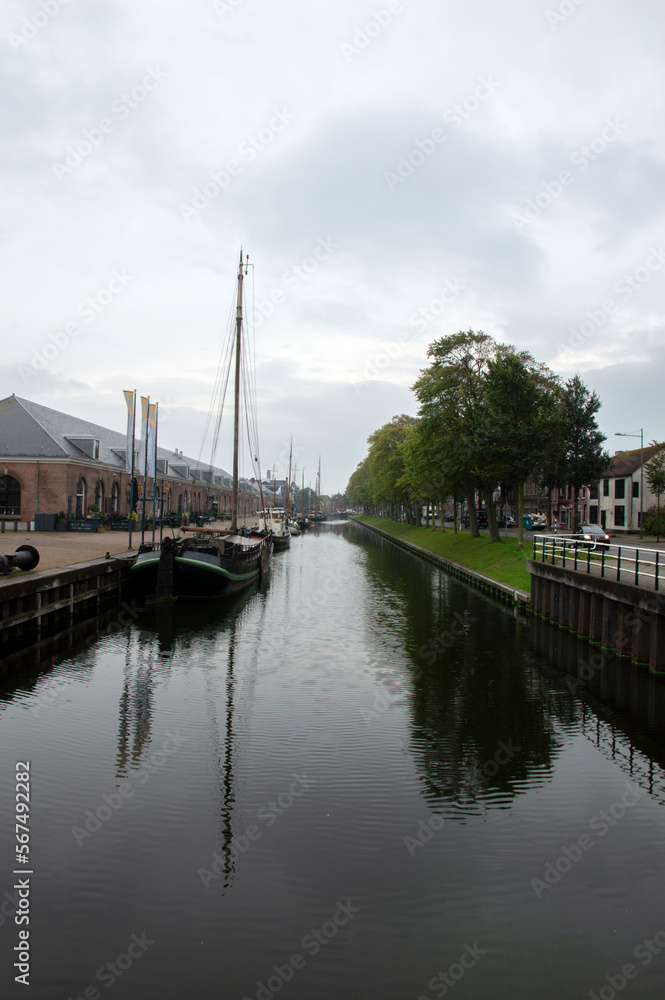 Boats At The Willemsoord Complex At Den Helder The Netherlands 23-9-2019