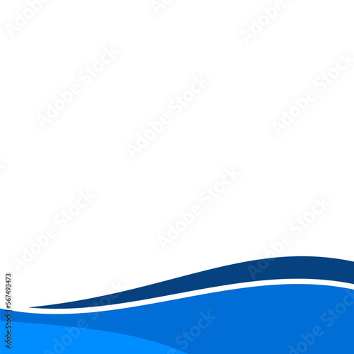 Wavy Footer