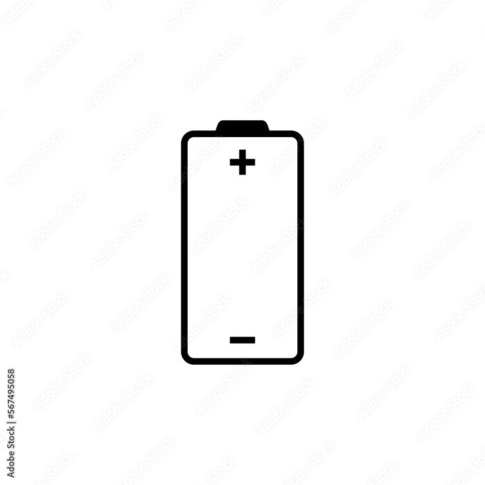 Battery Power Indicator Icon Vector Battery Power Indicator Icon Vector