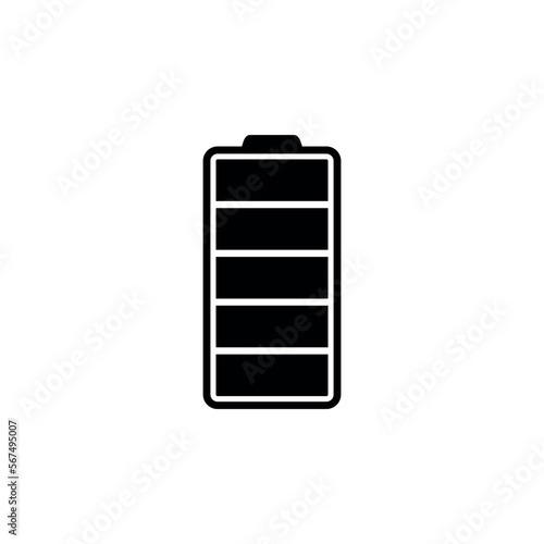 Battery Power Indicator Icon Vector