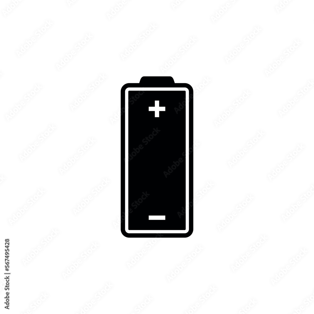 Battery Power Indicator Icon Vector Battery Power Indicator Icon Vector
