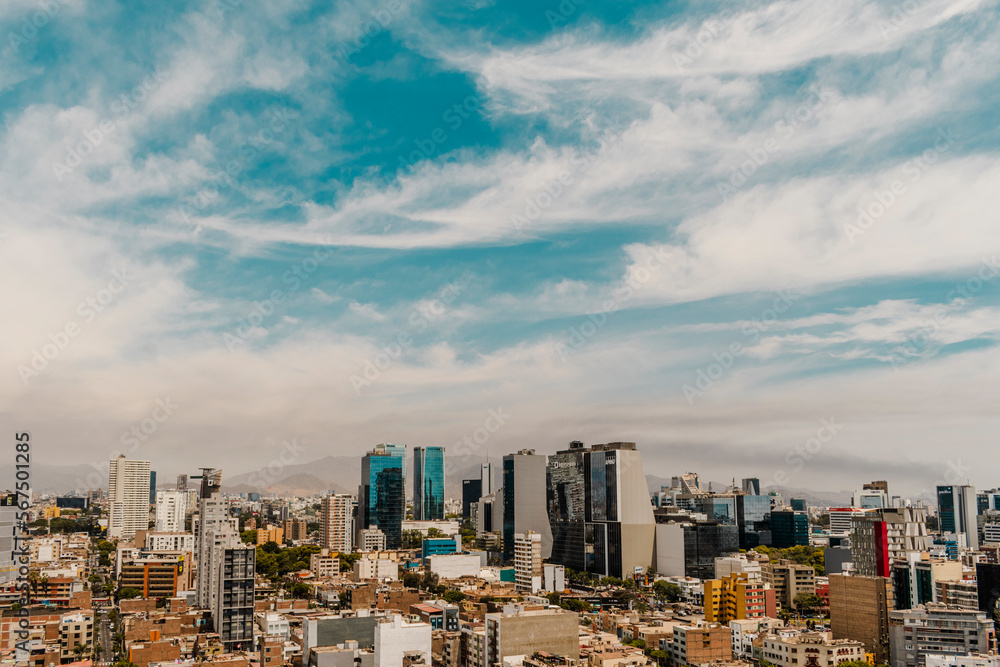 Fototapeta premium city skyline
