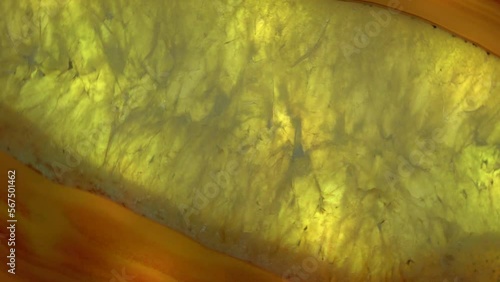 Agate is a semi-precious stone, it is a microcrystalline variety of quartz