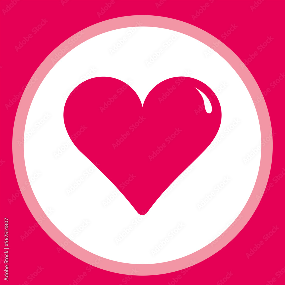 Collection of love heart symbol icons. Set of love illusions with solid and outline vector hearts Collection of love heart symbol icons. Set of love illusions with solid and outline vector hearts